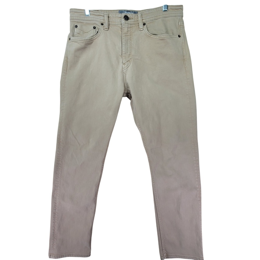 Revtown Sharp Denim Jeans Mens 34x29 Khaki Excellent Decade Denim‎